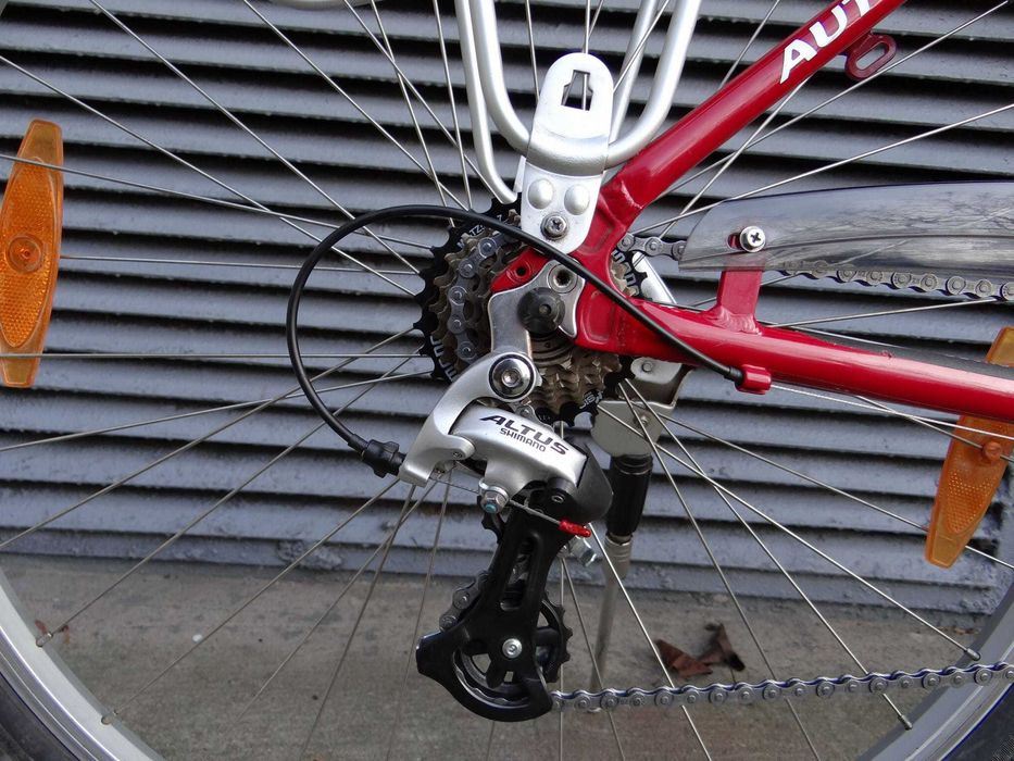 Rower AUTHOR Seance trekkingowy turystyczny damski czerwony 28"