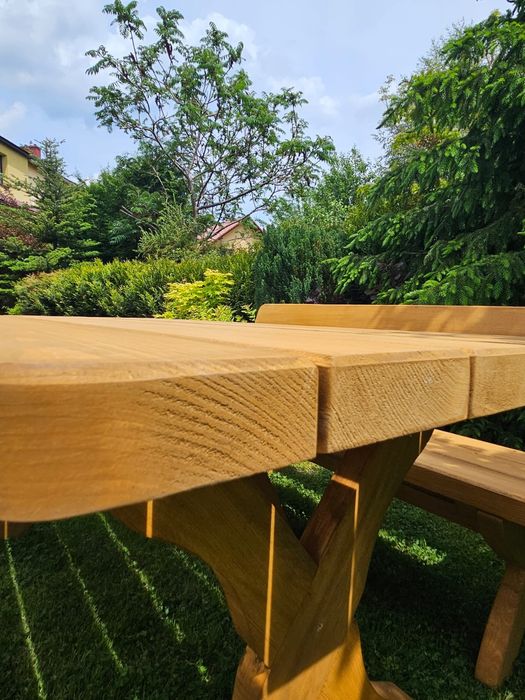 Meble ogrodowe, meble drewniane, meble do ogrodu, ławka, stół