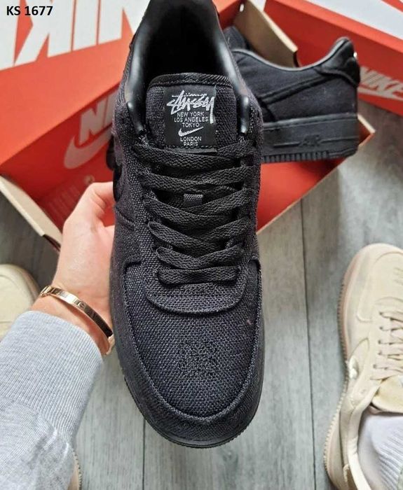 Кросівки Nike Air Force 1 Low Black Low. АРТ: KS 1677