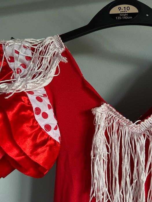 Strój przebranie Flamenco Hiszpanka 4 lata