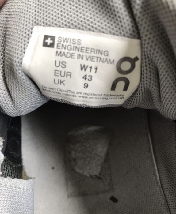 Кроссовки On Cloud Swiss Engineering. Оригинал