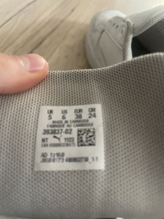 Buty puma rozmiar 38 białe