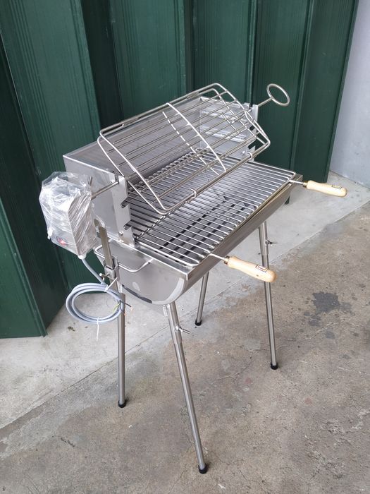 Churrasqueira para 2 frangos com motor