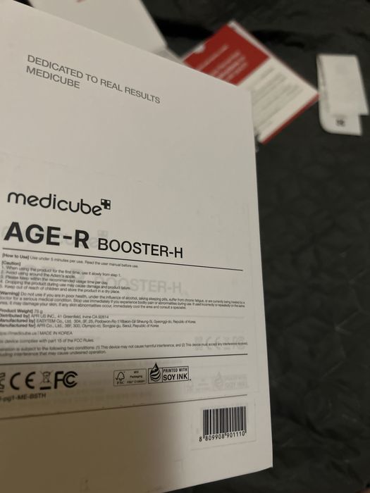 Medicube age r booster air shot