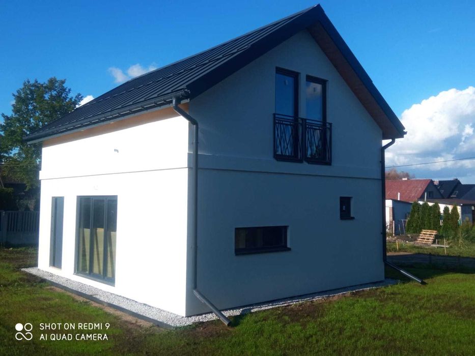 Dom szkieletowy jednorodzinny, całoroczny o powierzchni 106m2