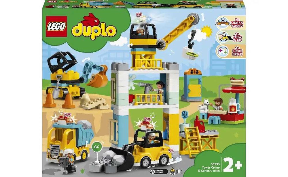 LEGO DUPLO 10933 Будівельний майданчик