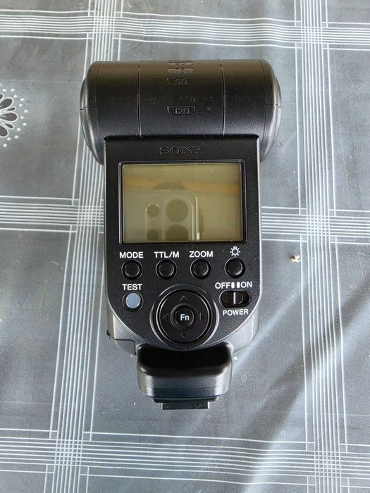Flagowa lampa błyskowa Sony HVL-F58AM (Mocowanie Sony A) – Stan BDB