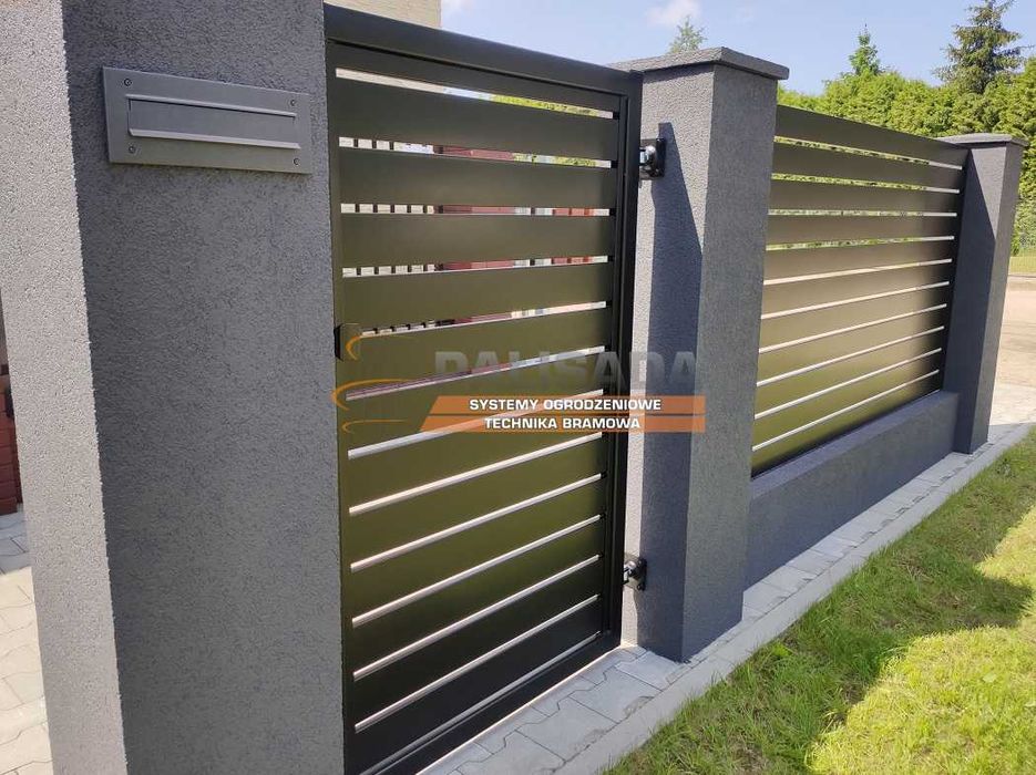 GOTOWE OGRODZENIE TYNKOWANE | nowoczesne BARANEK | Producent Bydgoszcz