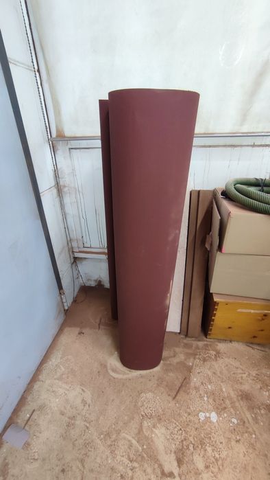 Papier ścierny 120-240  rolka do produkcji