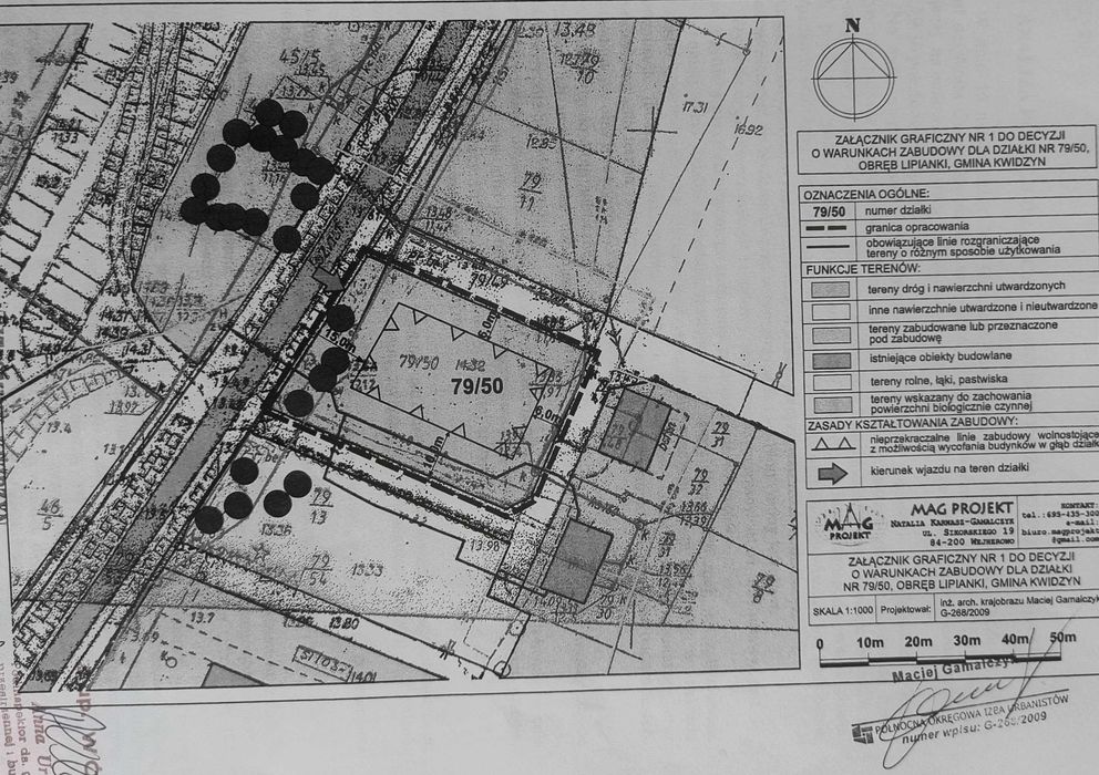 Działka budowlana 1866 m² z WZ i pełnymi mediami – Lipianki, gmina Kwidzyn