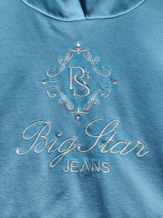 Bluza z kapturem,kangurka damska big star xl, haftowane logo