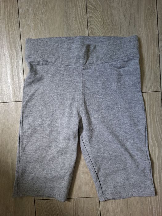 Nowe szorty kolarki Sinsay rozm. 34 XS szare bawełniane legginsy.