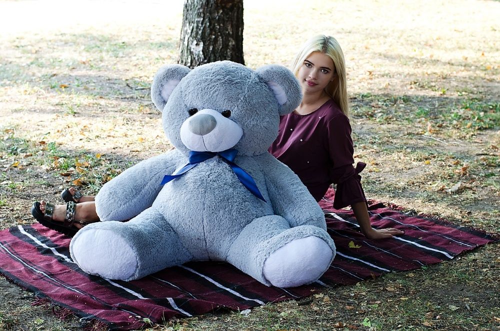 Великий плюшевий ведмедик Томмі 150см!