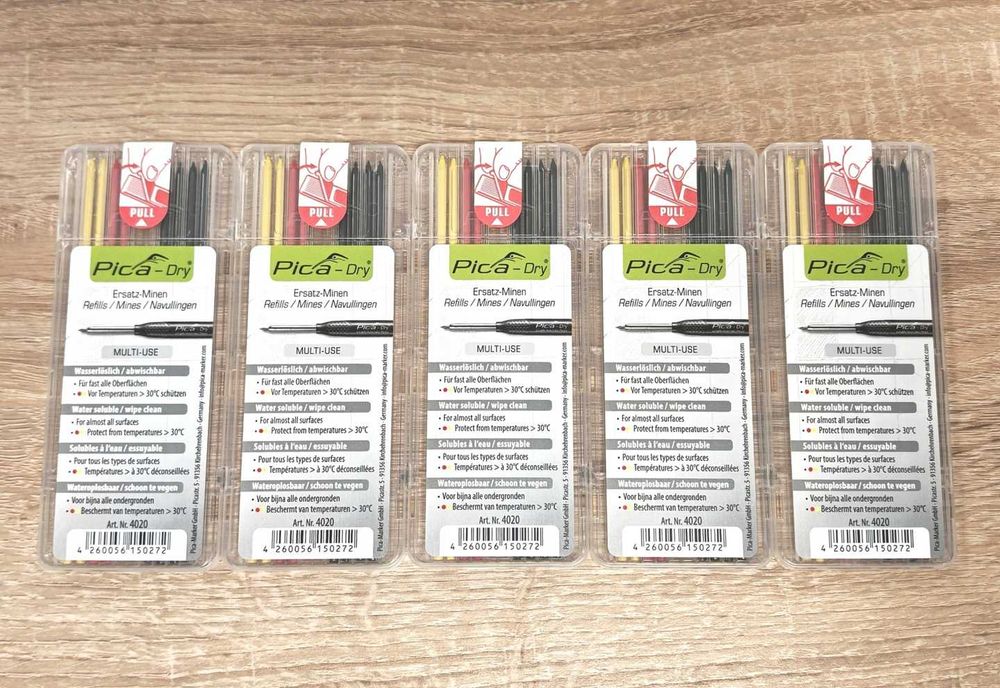 Wkłady Pica-Dry 4020 kolorowe 5x 8sztuk Stan fabryczny