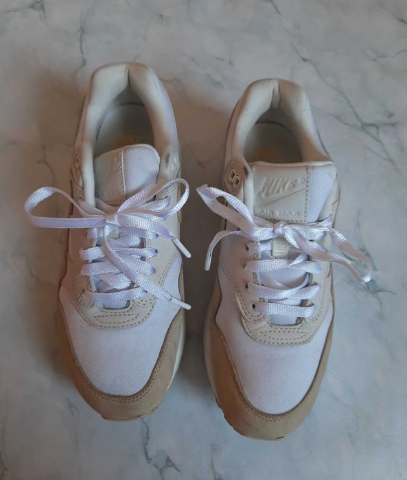 Nike Air Max 1 Utility шкіряні кросівки 38,5 розмір бежеві