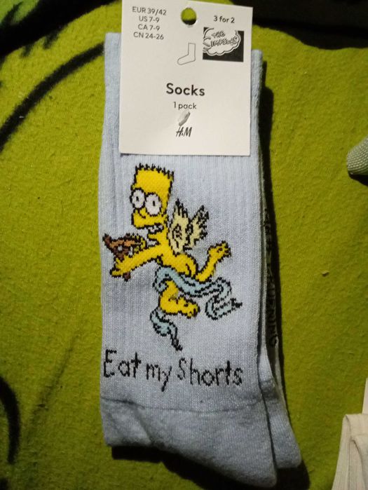 Skarpetki hm nowe Bart Simpson