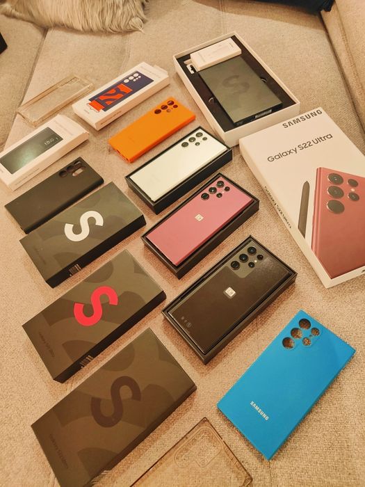 Samsung S22 Ultra 5G 12GB/512GB, 256, 128 c/NOVO. Troca/retoma. Capas