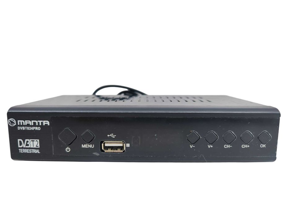 Tuner DVBT2 H265 Manta Komplet