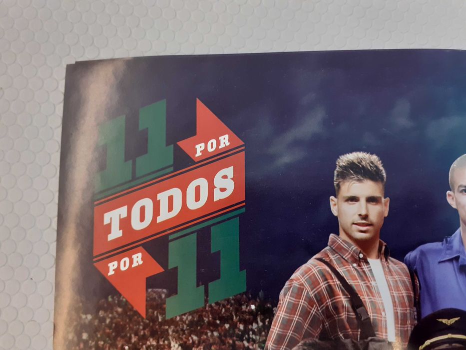 Poster Selecção Portuguesa de Futebol para Euro 2012 Galp