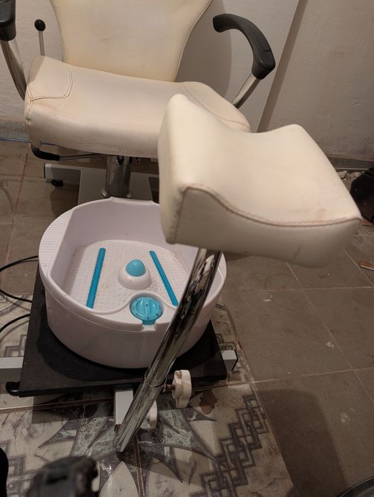 Sprzedam fotel kosmetyczny do pedicure, do stóp z brodzikiem