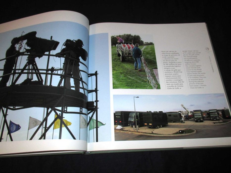 Livro Algarve World Cup Portugal 2005 Golf Vilamoura