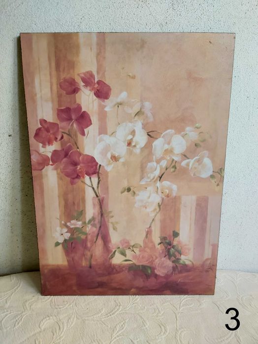 Vários quadros de parede decorativos (ver fotos)