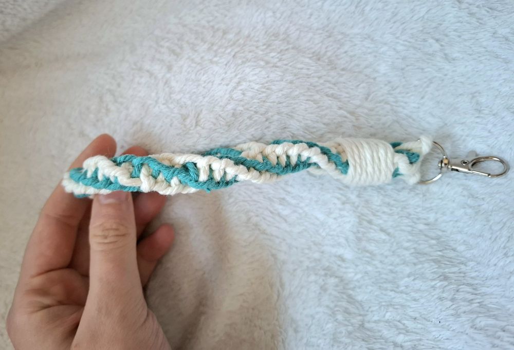 Breloczek Smycz do kluczy handmade