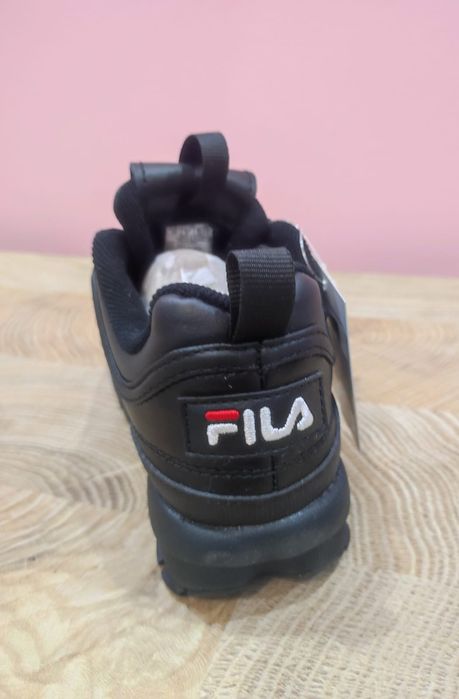 Buty dziecięce czarne Fila Disruptor II Premium 31 nowe oryginalne