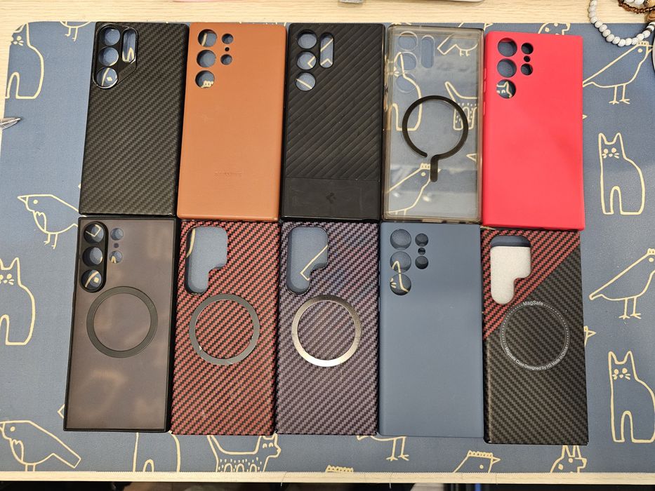 10 etui case Samsung Galaxy S23 Ultra – Spigen, Tactical Aramid, MagSafe