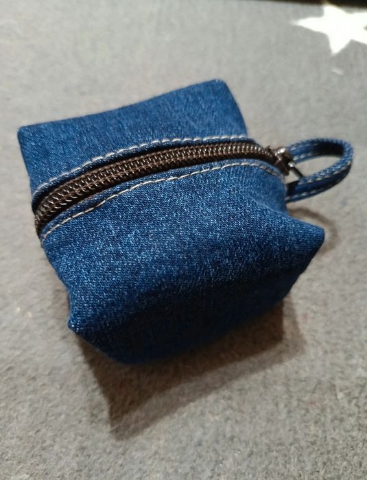 Porta moedas feito a mão