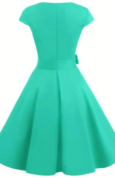 Sukienka damska retro styl lata 50 pin up, rozmiar XL