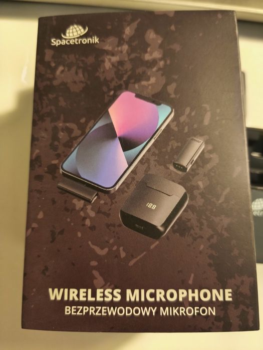 Bezprzewodowy mikrofon do iPhone lighting