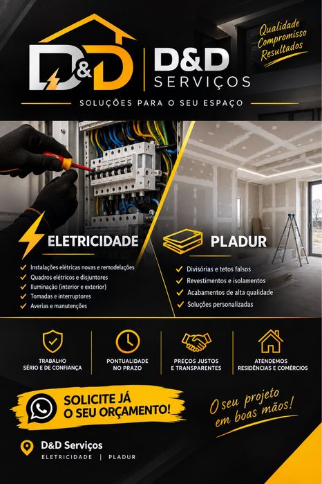 Serviços de Eletricidade e Pladur