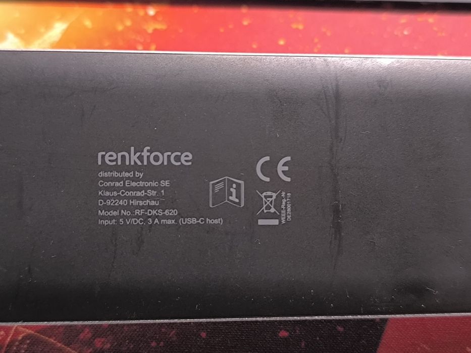Stacja dokująca Renkforce RF-DKS-620