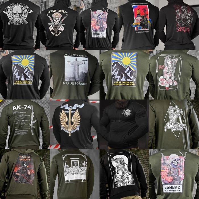 Худі на флісі GENESIS manto fight go black олива койот рожеві патріот