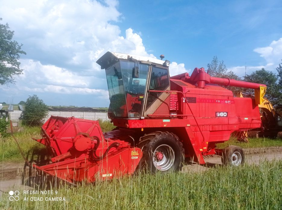 Kombajn Zbo owy Massey Ferguson 7250 YQZF