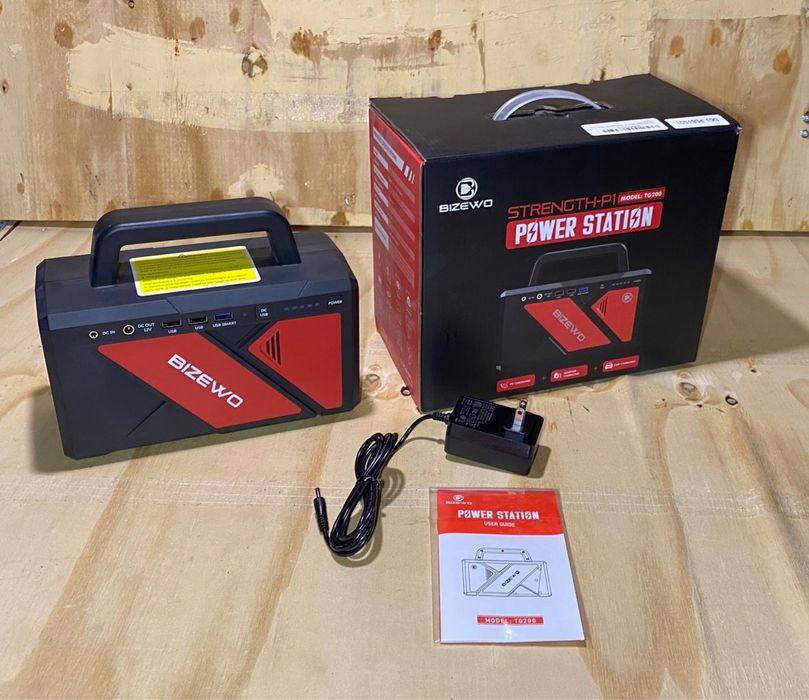 Портативна електростанція BIZEWO, резервний акумулятор, павербанк