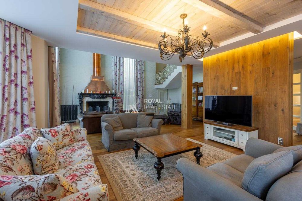 Оренда Будинку Романків 6-к 550м2 КМ Сонячна долина Генератор Камін