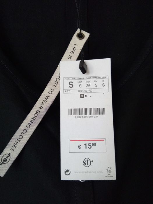 top de alças Stradivarius - Novo