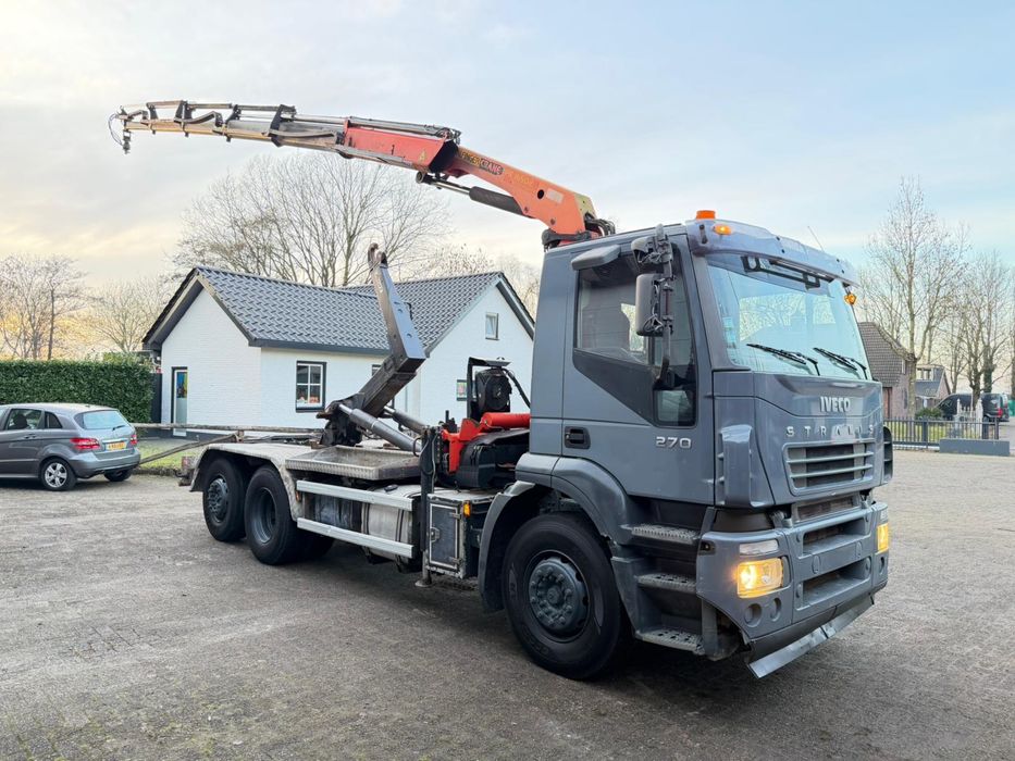 IVECO STRALIS GRUA PK16500 AMPLIRROLL APENAS 237.000km ##OPORTUNIDADE#