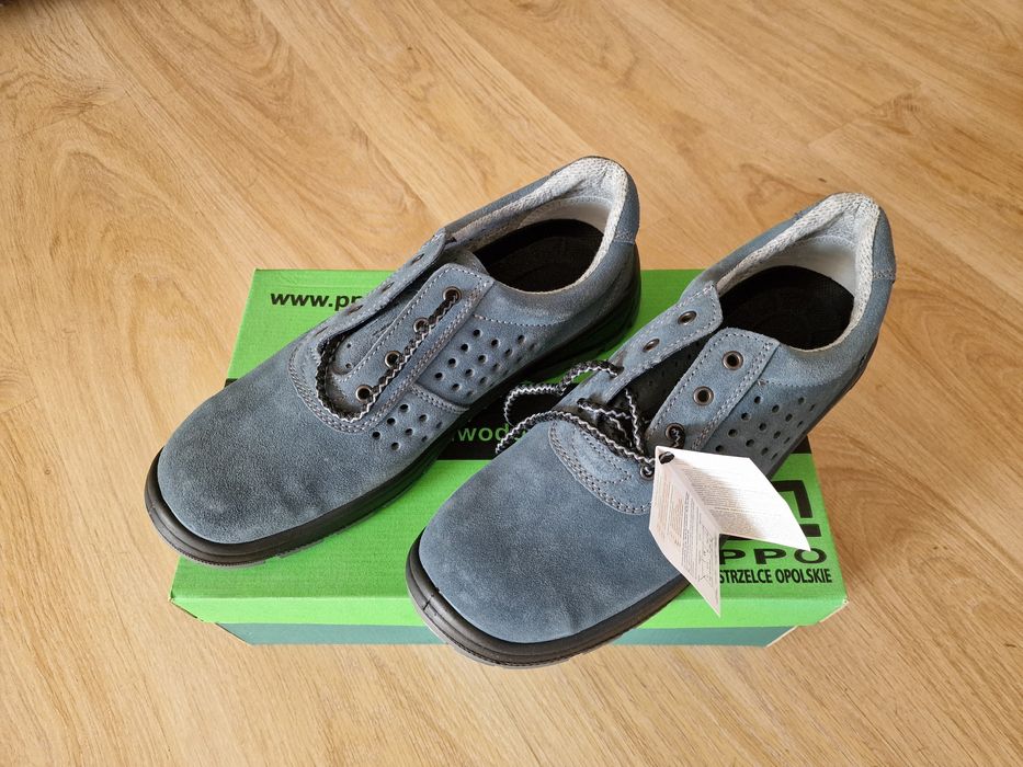 Buty robocze skórzane rozmiar 46 Nowe