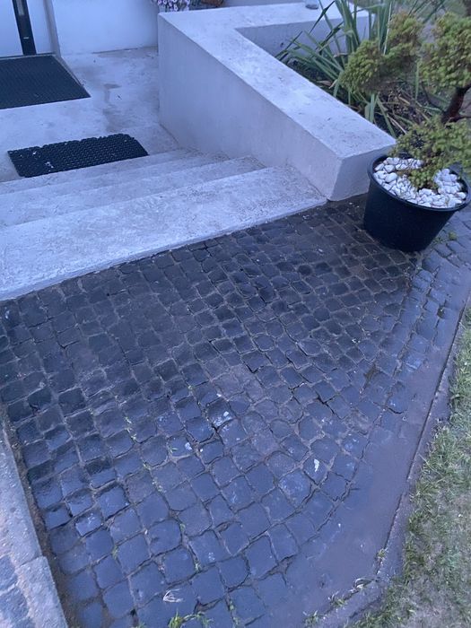Kostka granitowa czarna kamien