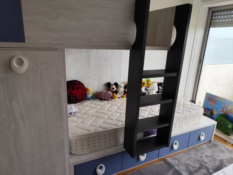 Beliche com arrumação