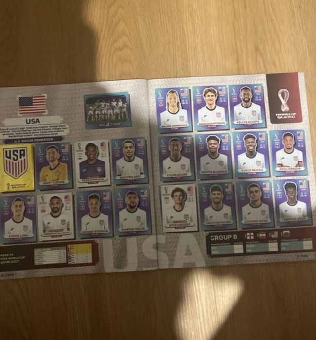 Album mundial 2022 completo mas com alterações postas