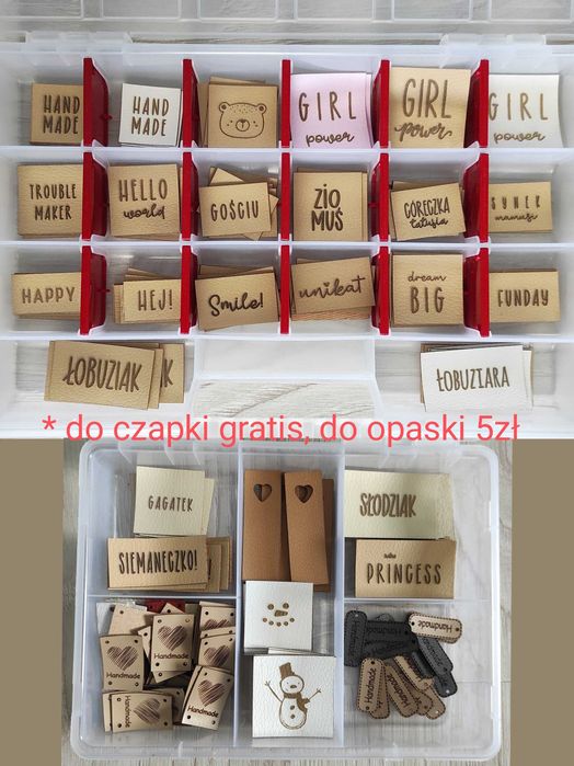 Na wymiar komplet jesienny wiosenny czapka komin chusta prążek bawełna