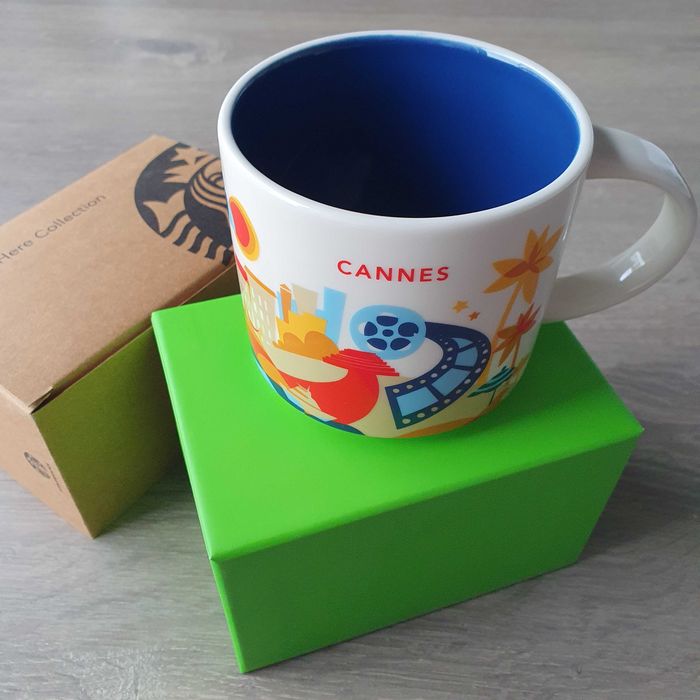 Starbucks caneca Cannes, nova na caixa, 414 ml