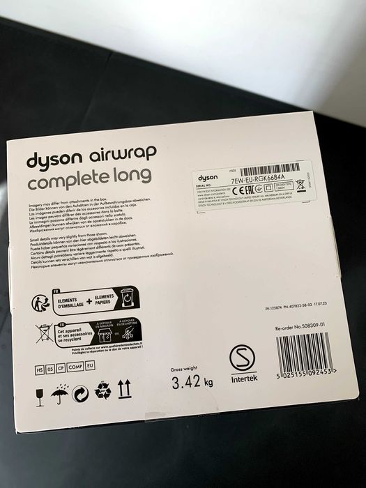 Стайлер Dyson (HS05) Airwrap Complete Long Limited Edition Ceramic Pop