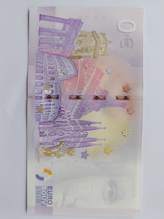 Nota comemorativa 0 euros