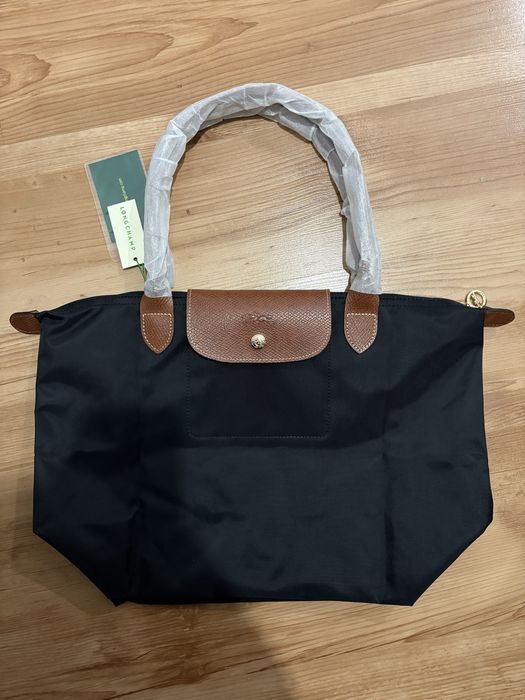 Czarna torebka Longchamp le Pliage L
