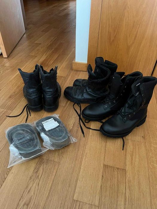 Botas + cintos impecáveis